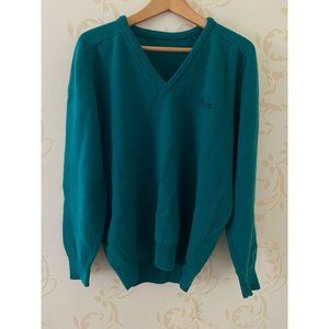 Vintage Pringle of Scotland Wool VNeck Stunning Sweater Medium
